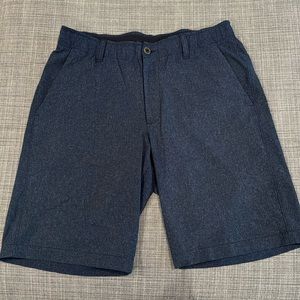 Under Armour, heatgear shorts, 32”, heather blue